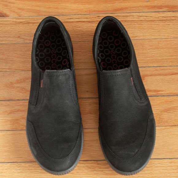 Ecco Shoes, Black Men's Shoes, Comfortable Everyday Men's, Urban Shoes Size 40 - Picture 3 of 10